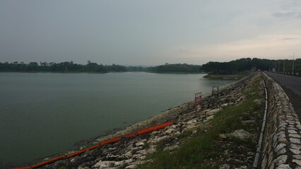 the river in the morning