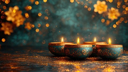 Colorful Diwali Festival Banner Template for Joyful Celebrations