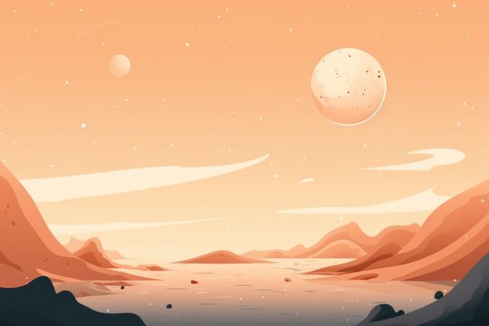 Landscape astronomy outdoors nature.