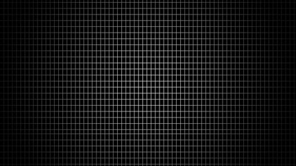 Minimal technology white grid on black background motion animation. Black dark background grid technology video 4K. Mesh shiny tile-like creative animated video. - Powered by Adobe