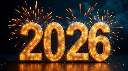 Golden Fireworks 2026 – A Sparkling New Year Celebration