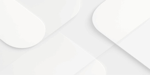 Abstract flowing organic shapes with subtle shadows and highlights creating a clean minimalist background design