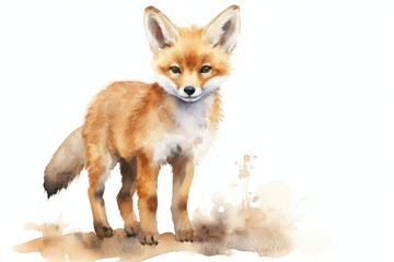 Obraz premium Wildlife animal mammal fox.