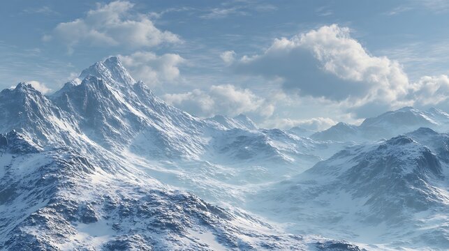 snow-capped mountain views