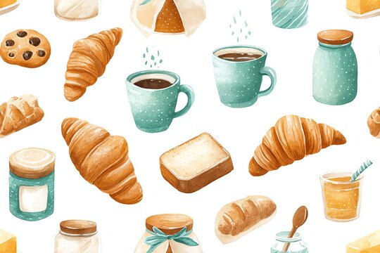 French breakfast bakery