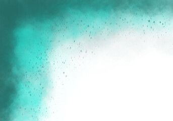 dark teal gradient watercolor splash abstract background for wedding card design elements or invitation card templates for greetings cards hand drawn paint brush texture on transparnet background