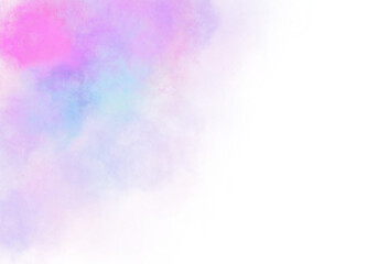 pastel pink purple blue watercolor cloud splash texture background transparent png file