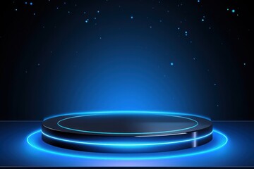 Obraz premium Glitter light lighting night.