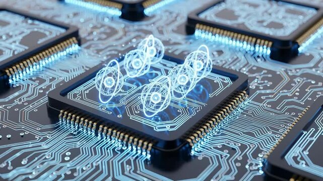 Exploring the dynamics of quantum computing with vibrating qubits and glowing circuits