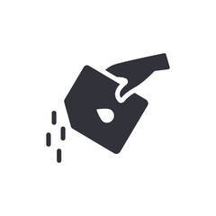 Hand Sowing Seeds Agriculture Farming Planting Crop Icon