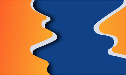 Duality in Motion, Gradient Conversations, abstract, motion, duality, gradient, flow, dynamic, fluid, modern, conceptual, color transition,