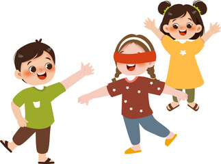 children playing together