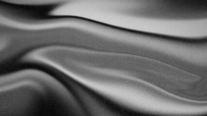 Abstract wavy black fabric texture. Liquid holographic background. Smooth silk fabric surface with ripples and folds on the tissue Holographic Pastel Background with 3D Rendering in Seamless Loop - Powered by Adobe