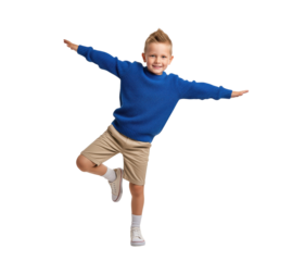 Balance test pose for pediatric physiotherapy plus occupational therapy screening about school physical education posters for clinic pages for vestibular training resources for parents