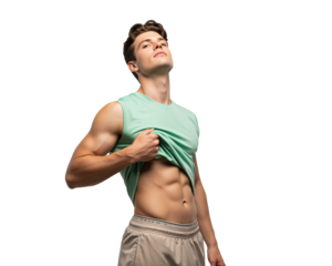 Ab definition program hero for personal coaching and gym membership offers about body recomposition meal plans for fitness apps or banners for 6 week challenge signups plus physique assessment pages