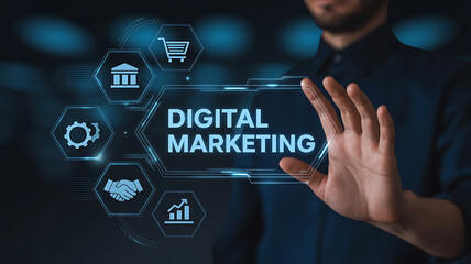 Boost your business with interactive digital marketing solutions using latest technology, reach target audience and grow sales with effective online strategies