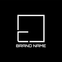 C square interior logo design vector