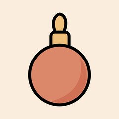 Obraz premium christmas ball with christmas tree