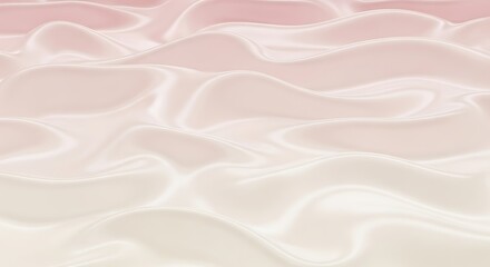 Soft pastel pink and white abstract organic wave pattern texture background