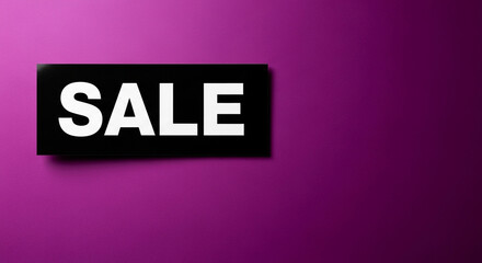 Grab amazing deals with a bold SALE announcement sign creating urgency and excitement for shoppers seeking discounts and savings.