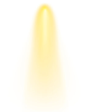 Bright yellow spotlight PNG with glowing streaks and radiant beams. Luminous rays create a warm and dynamic effect for digital and abstract designs. Ideal for modern, festive, or creative projects.