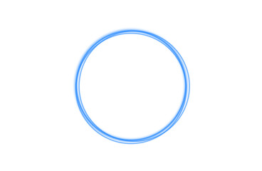 Blue circle PNG with smooth glowing edges. Perfect for abstract, futuristic, or creative digital designs. Adds depth, shine, and subtle elegance to any composition.