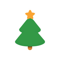 Christmas tree vector design for festive and holiday decor