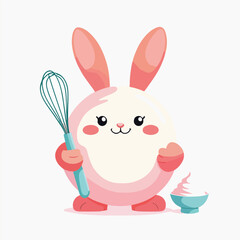 Marshmallow Bunny Baker