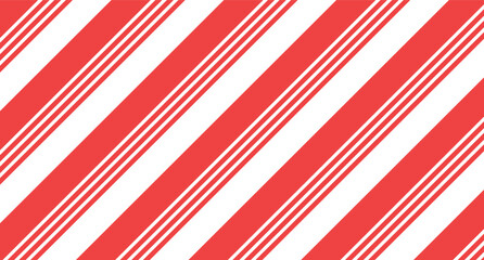 Fototapeta premium Candy cane Christmas pattern background vector illustration. Merry Christmas abstract background vector. Gift wrap paper print and web design for holidays.