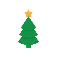 Christmas tree vector design for festive and holiday decor
