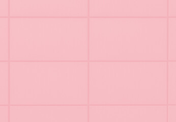 Pastel Pink Square Tile Wall Background