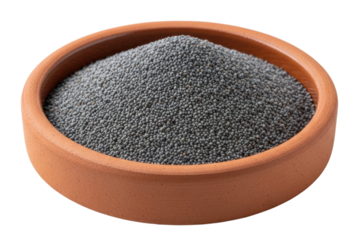 Poppy seed harvesting techniques culinary arts food isolated on transparent background