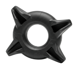 Industrial equipment component workshop focused view isolated on transparent background