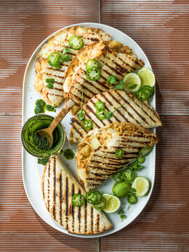 Corn potato quesadillas