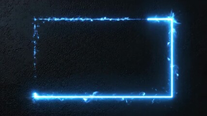 Blue light trails moving across a dark textured surface. Abstract digital motion for connection, speed or data flow concept. - Powered by Adobe