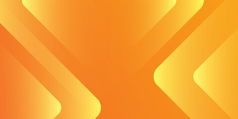 Abstract orange and yellow geometric background. Dynamic shapes composition. Cool background design for posters. Vector illustration