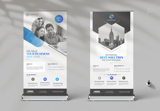Rollup Banner Design Template