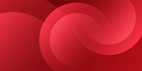 Red abstract background. Dynamic shapes composition. Eps10 vector