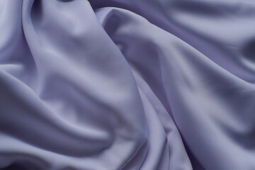 Minimalist White Cloth Background with Gentle Folds