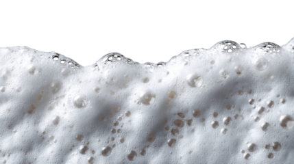 Soapy Bliss: A close-up view of soap bubbles create a foamy wave, an ode to cleansing.