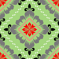 Garden Bloom Ornamental Seamless Design for carpet, print, wrap, decorative, illustration, Fabric, Wallpaper, Ceramics. 
