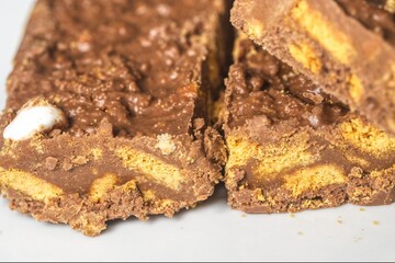 some tasty chocolate brownies