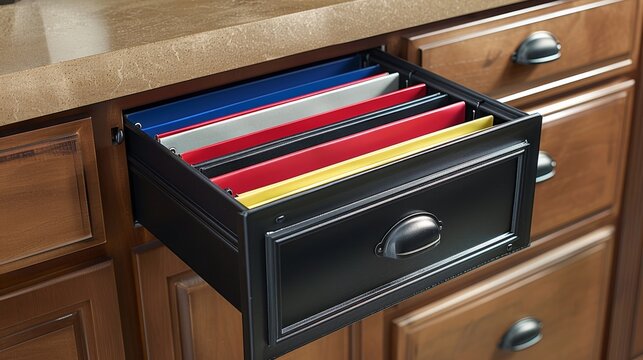 Maximize your workspace organization with a versatile file cabinet for optimal document storage