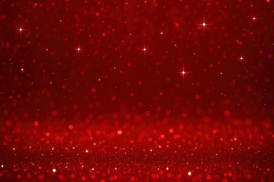Sparkling red festive background