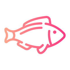 fish gradient icon