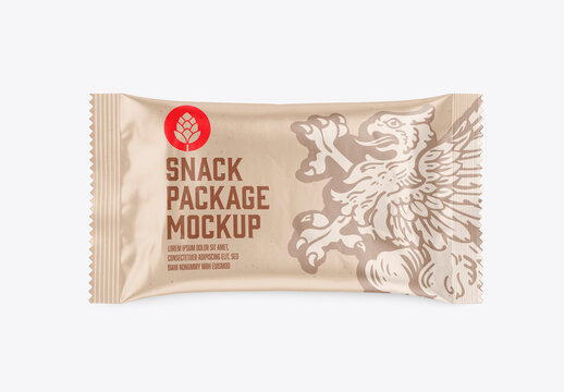 Snack Package Mockup