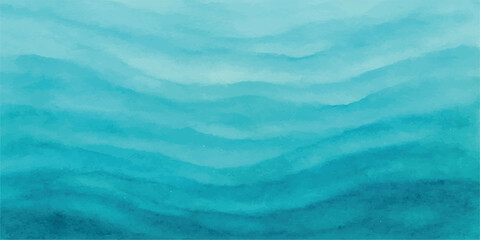 Abstract blue water texture background with a light reflection of the summer sky and ocean waves