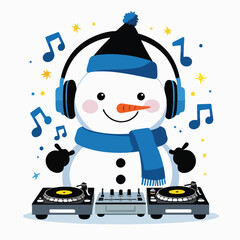 Snowman DJ Night Party