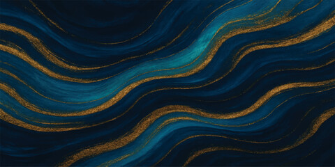 Soft flowing blue silk fabric texture with subtle light waves pattern