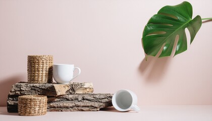 minimal aesthetic coffee setup